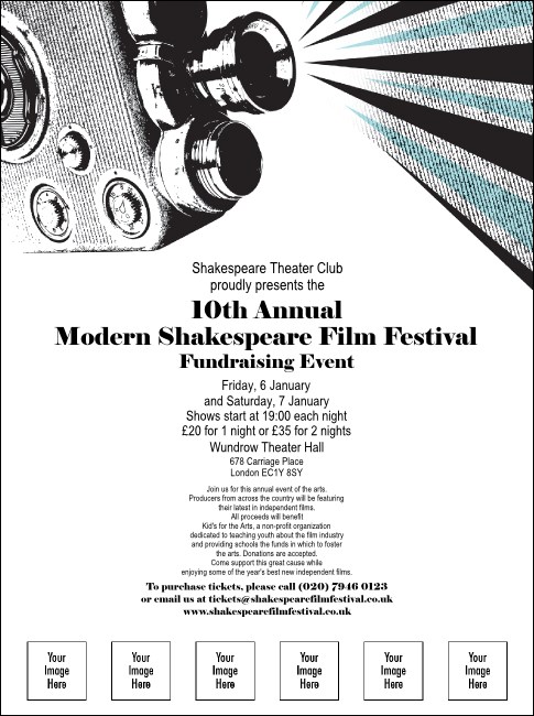 Film Festival Flyer Product Front