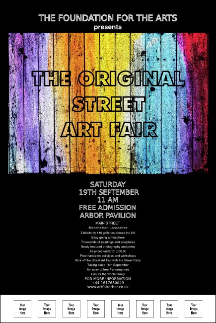 Art Fair Poster Product Front