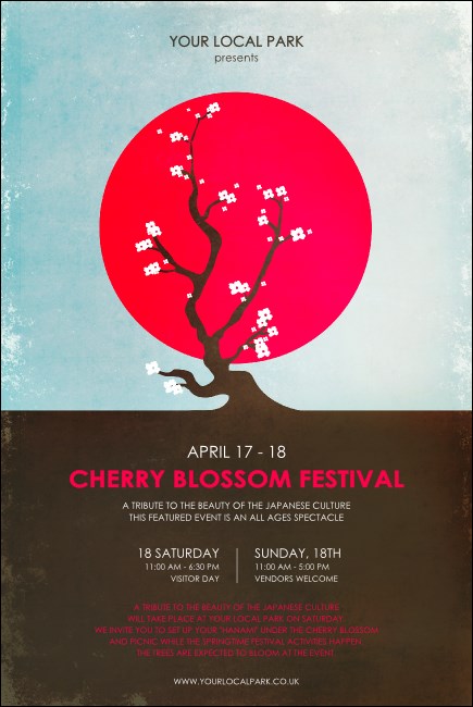 Cherry Blossom Poster Product Front