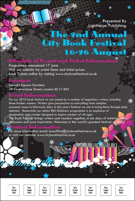 Book Festival Poster Product Front