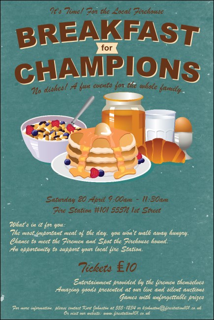 Breakfast Poster Product Front