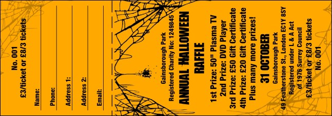 Spider Web Raffle 002
