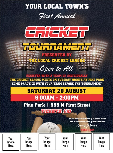 Cricket 2 Logo Flyer