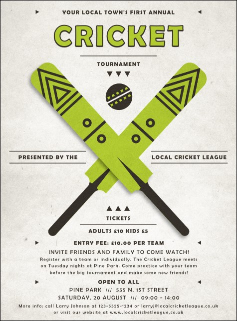Cricket 3 Flyer