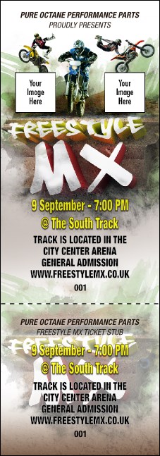 Freestyle MX Event Ticket Product Front