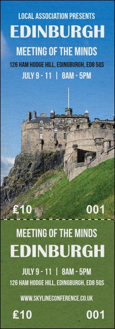 Edinburgh Event Ticket