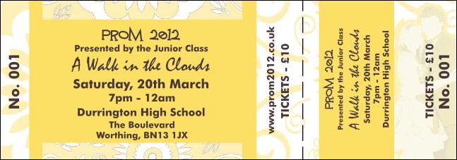 Yellow Prom General Admission Ticket