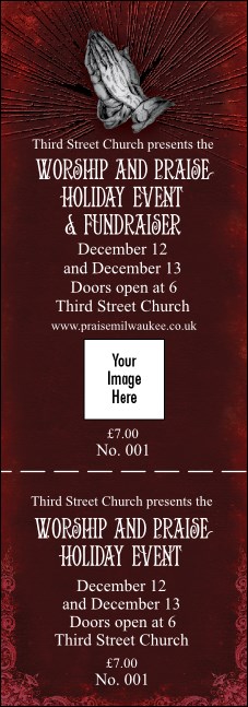 Gospel Logo Event Ticket