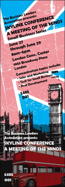 London Event Ticket Product Front