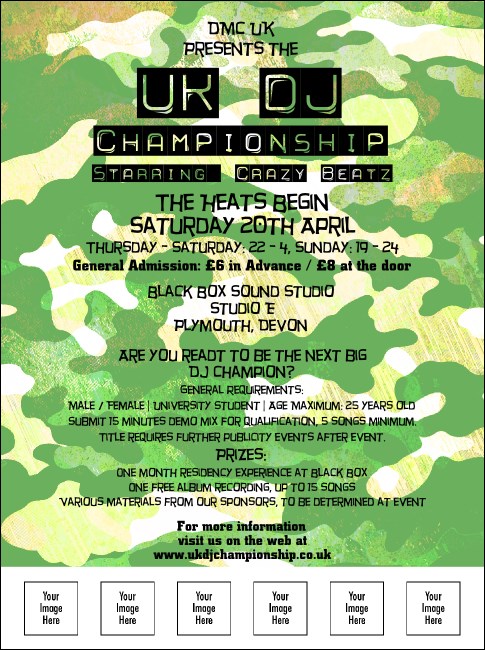 Camouflage Flyer