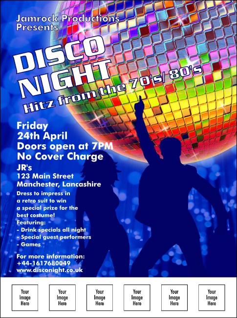 Disco Flyer Product Front