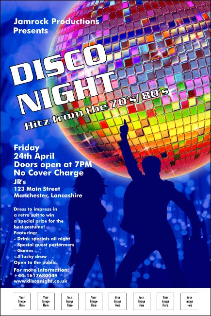 Disco Poster Product Front