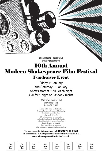 Film Festival Poster Product Front