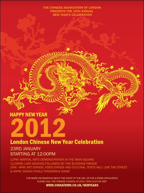 Chinese New Year Flyer