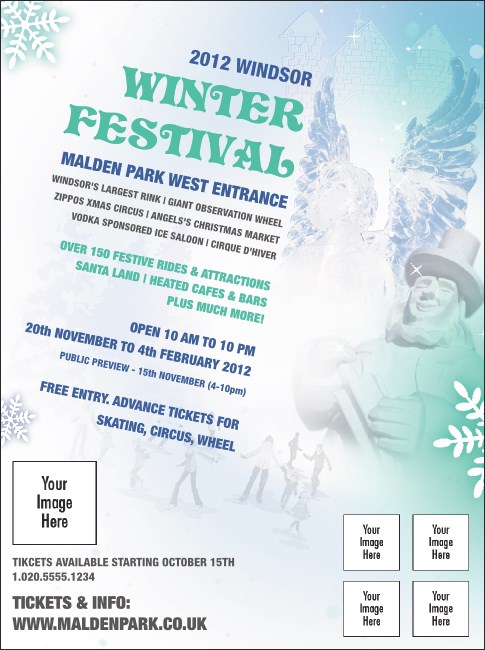 Winter Festival Flyer