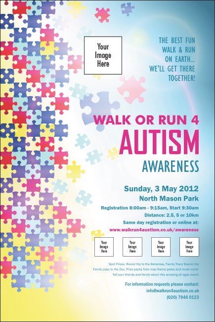 Autism Awareness Poster Product Front
