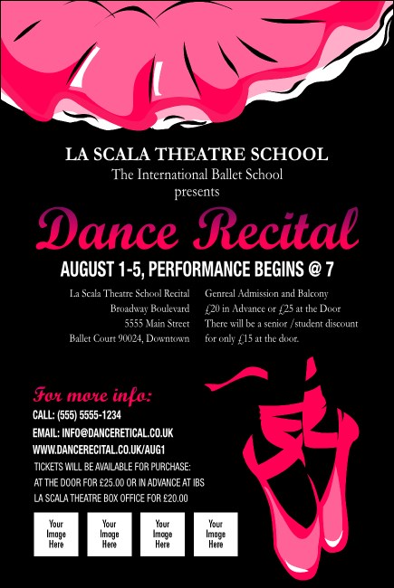 Dance Recital Poster