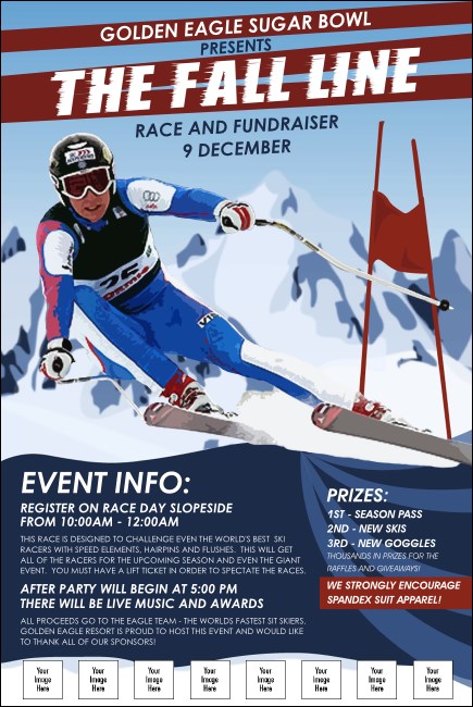 Ski Race Poster