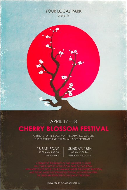 Cherry Blossom Poster