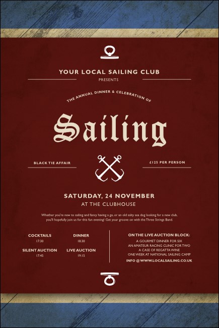 Sailing Poster