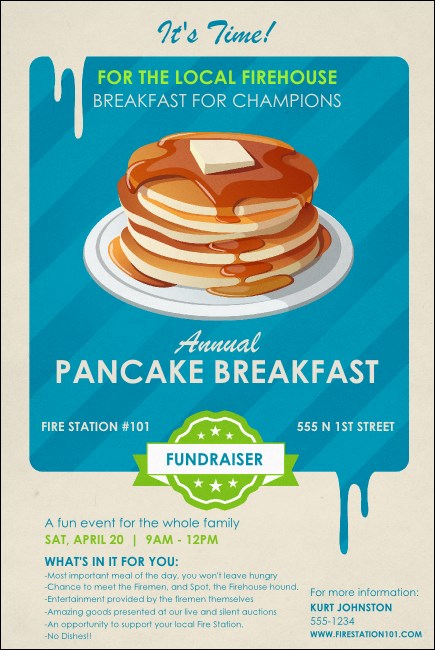 Pancake Breakfast Poster