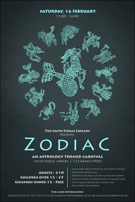 Zodiac Poster