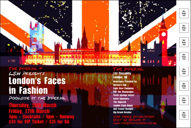 London Poster Product Front