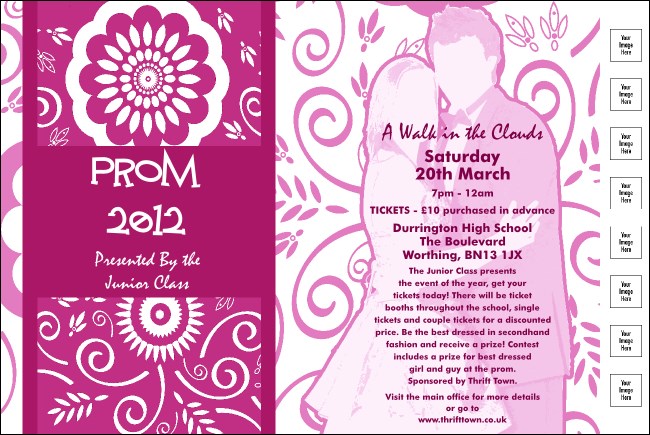 Fuchsia Prom Poster