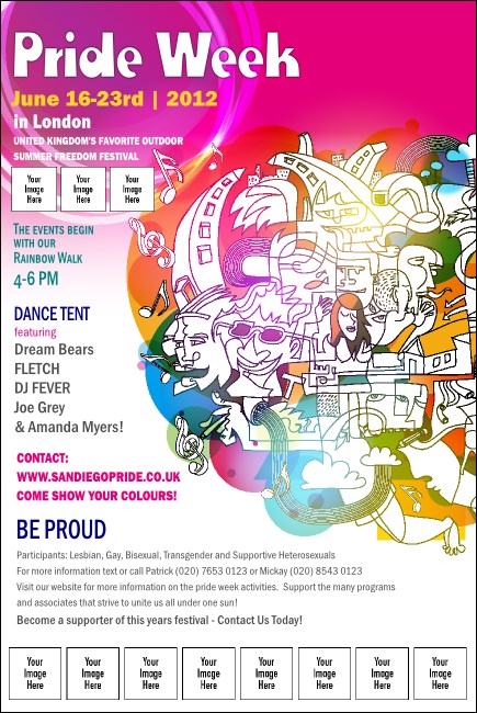 LGBT Pride Logo Poster