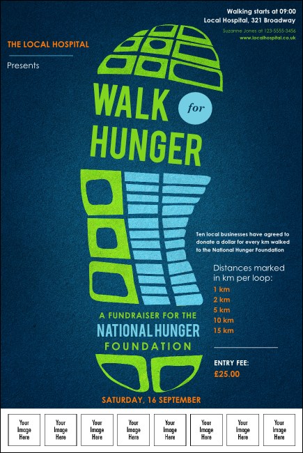 Walk Logo Poster