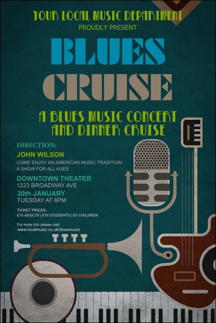 Blues Poster