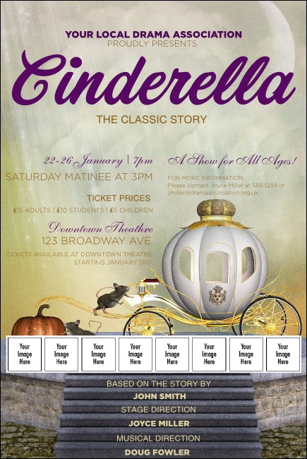 Cinderella Logo Poster