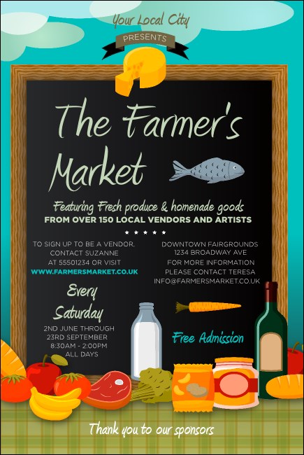 Farmer's Market Poster