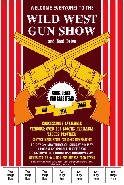 Gun Show Logo Poster Product Front