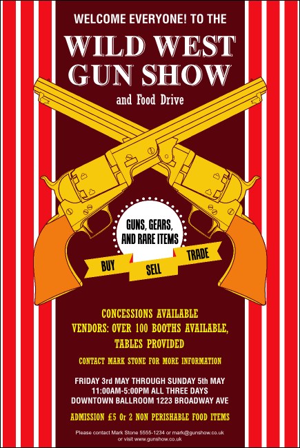 Gun Show Poster Product Front