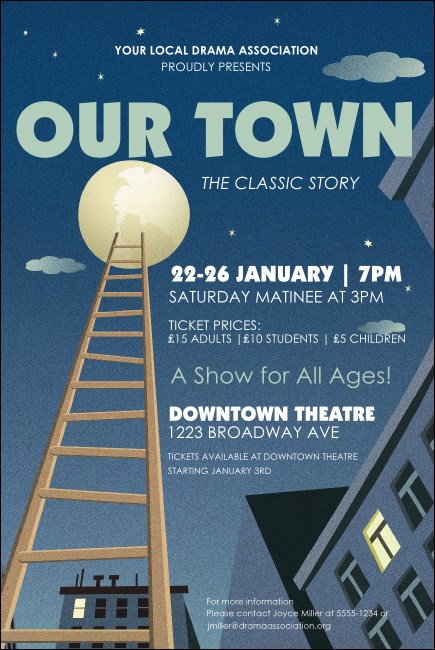 Our Town Poster Product Front