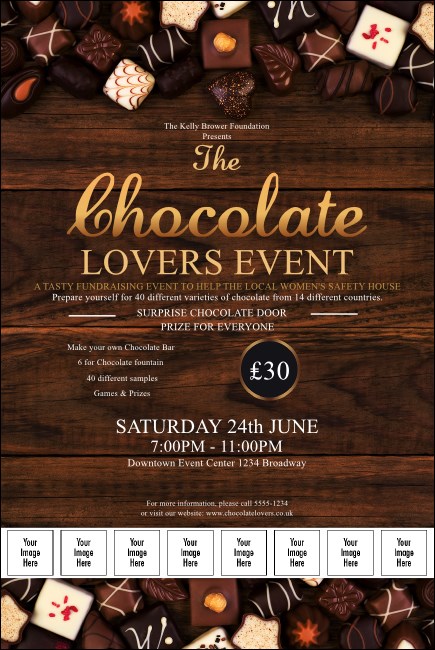 Chocolate Logo Poster