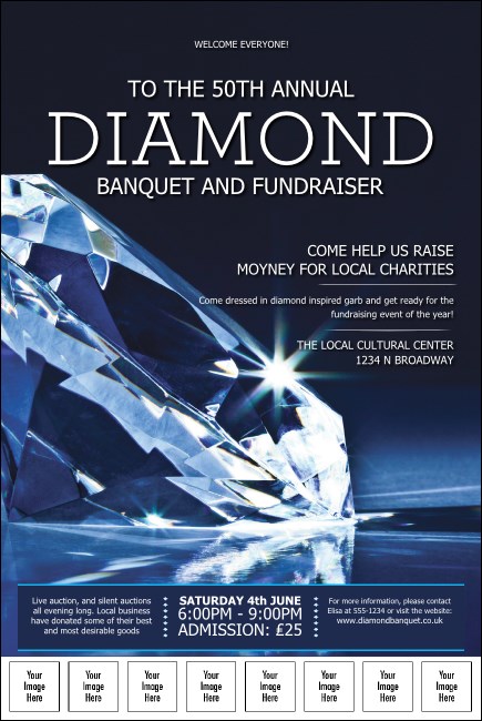 Diamond Logo Poster