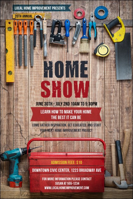 Home Improvement Poster Product Front