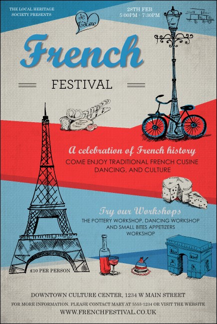 French Poster Product Front