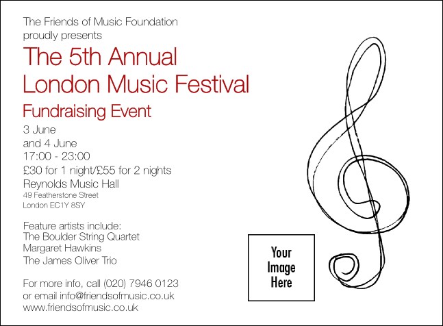 Music Festival 1 Invitation