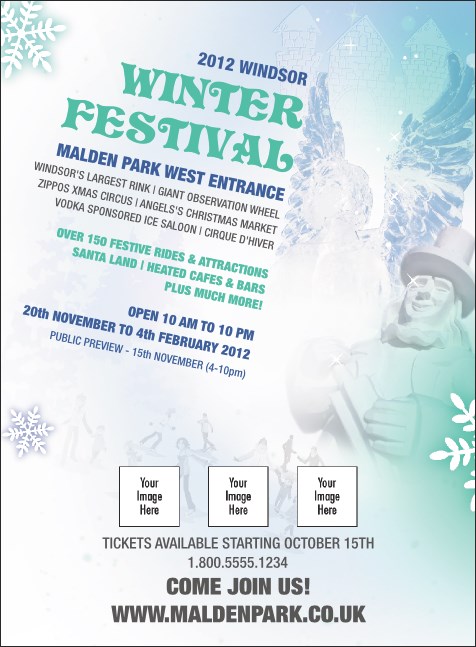 Winter Festival Invitation Product Front