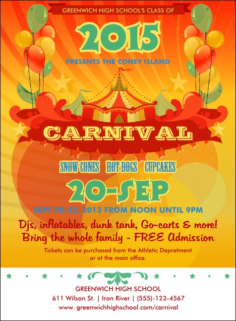 Carnival Invitation