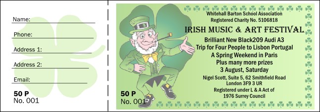 St. Patrick's Day Raffle 001