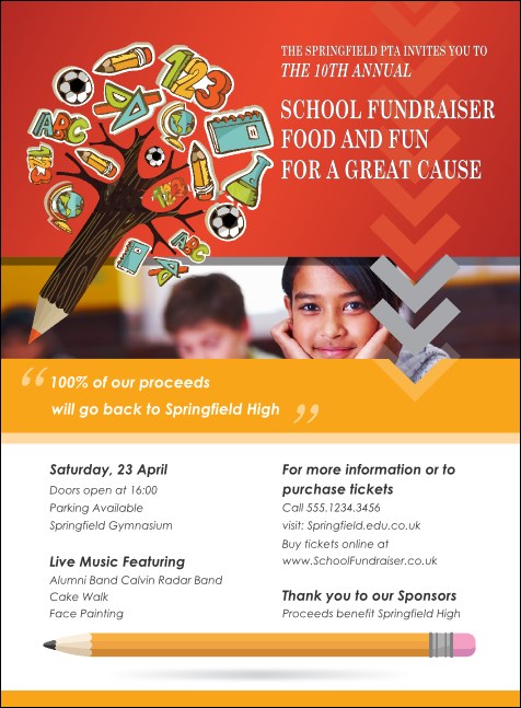 Fundraiser Education Invitation