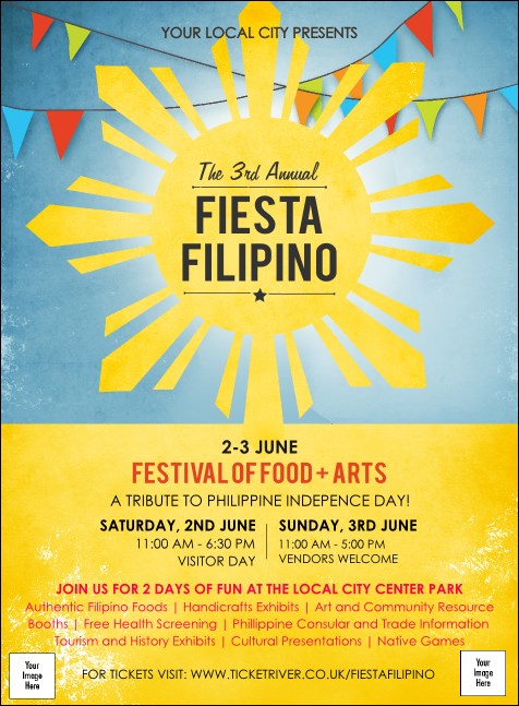 Filipino Fiesta Invitation Product Front