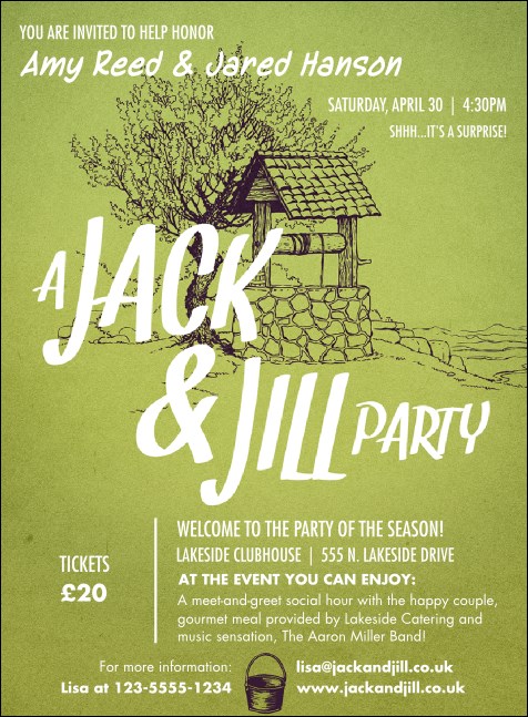 Jack and Jill 2 Invitation Product Front