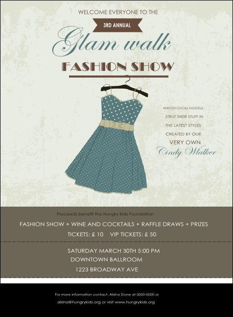 Fashion Show Invitation