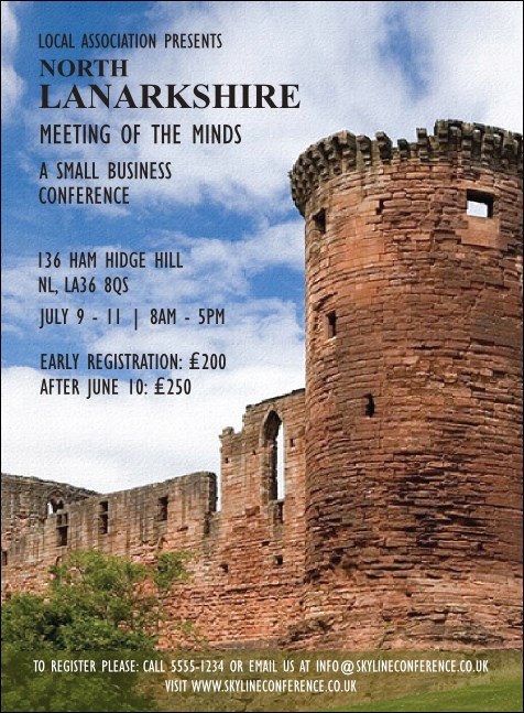 North Lanarkshire Invitation