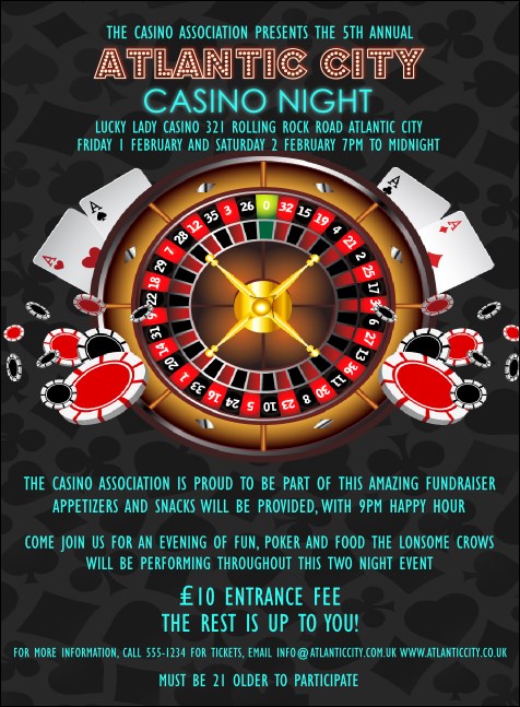 Casino Invitation